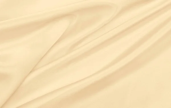 Liso elegante seda dourada ou cetim textura de pano de luxo como wedd — Fotografia de Stock