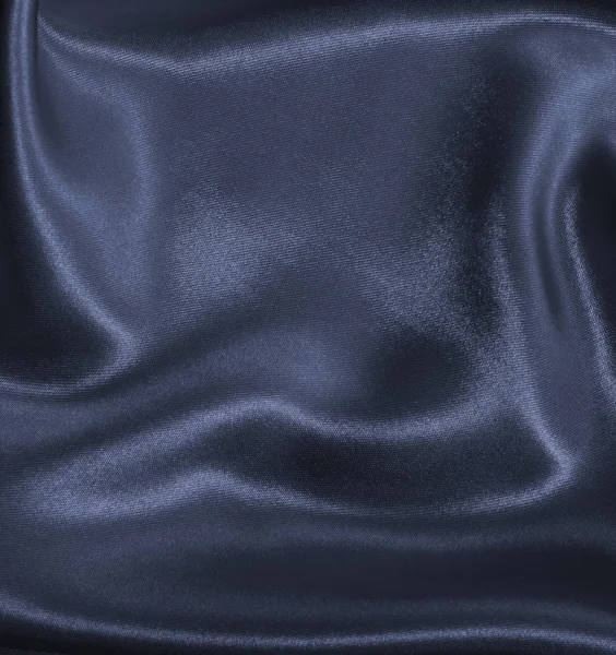 Liso elegante seda cinza escuro ou textura de cetim como backg abstrato — Fotografia de Stock