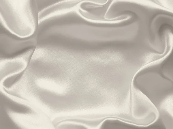 Smooth elegant golden silk or satin texture as background. In Se — Stock Photo, Image