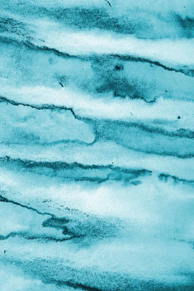 Абстрактная синяя акварель на бумажной текстуре в качестве фона. Кристм — стоковое фото