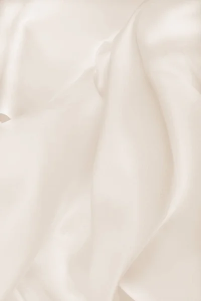 Liscio elegante seta dorata o raso tessuto di lusso texture come wedd — Foto Stock