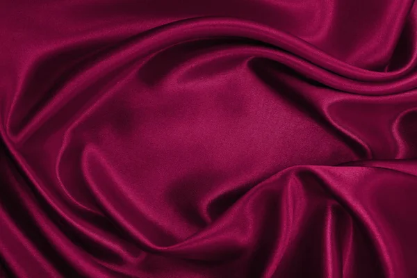 Gładkie elegancki różowy jedwabiu lub satyny luksusowych szmatką tekstura jako abstra — Zdjęcie stockowe