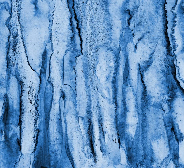 Αφηρημένο μπλε ακουαρέλα σε χαρτί υφή ως φόντο. Χρι — Φωτογραφία Αρχείου