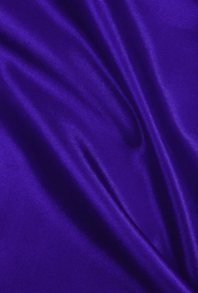 Texture lisse et élégante en soie lilas ou tissu de luxe satiné comme abstr — Photo