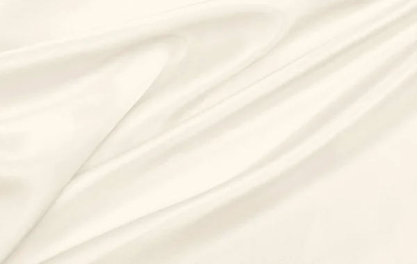 Glatte elegante goldene Seide oder Satin Luxusstoff Textur wie wedd — Stockfoto