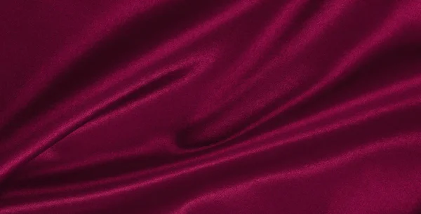 Glatte elegante rosa Seide oder Satin Luxusstoff Textur als Abstraktion — Stockfoto