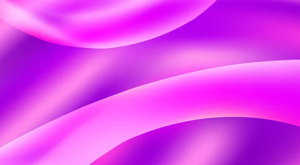 Elegant violett lutning bakgrund med släta rundade former — Stock vektor
