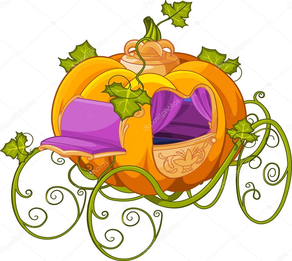 Pumpkin turn into a carriage 