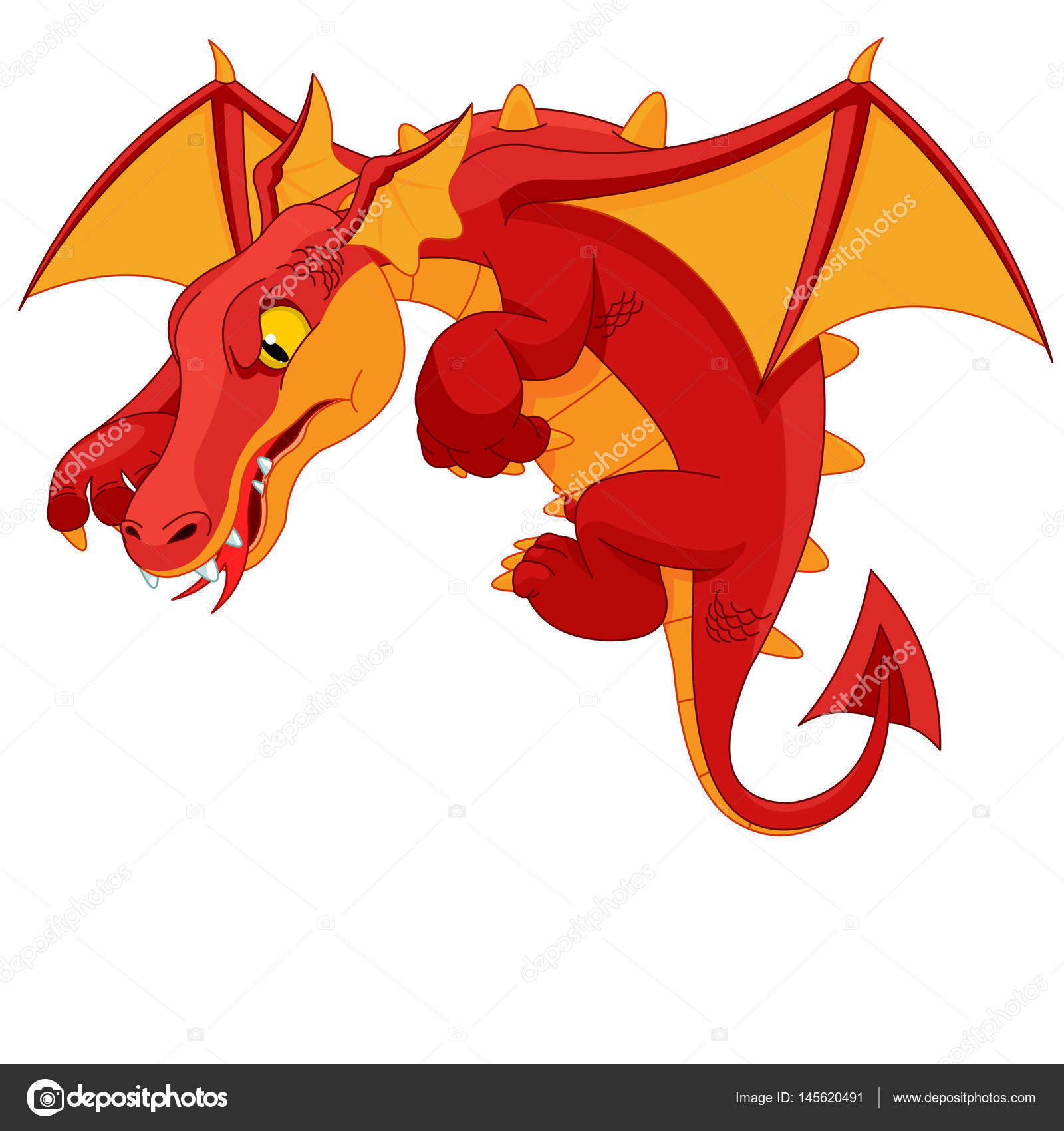 4 507 Dragon Wings Vector Images Free Royalty Free Dragon Wings Vectors Depositphotos