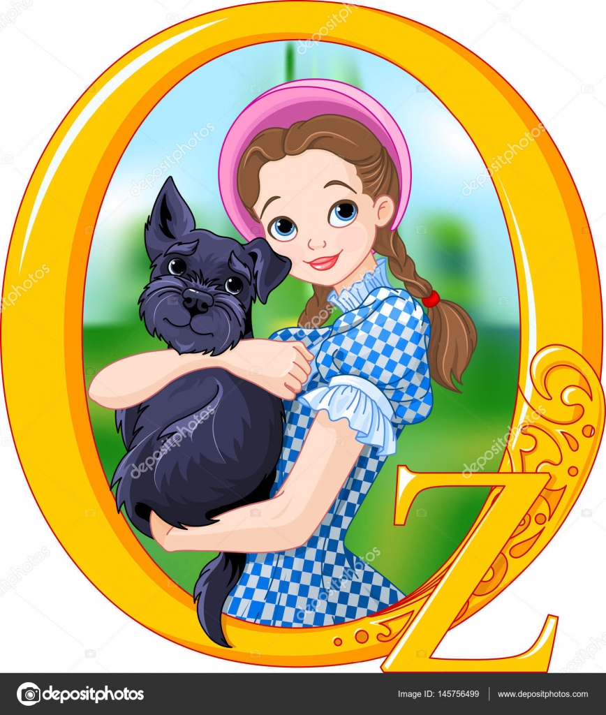 Dorothy and Toto. Illustration Stock Vector Image by ©Dazdraperma #145756499