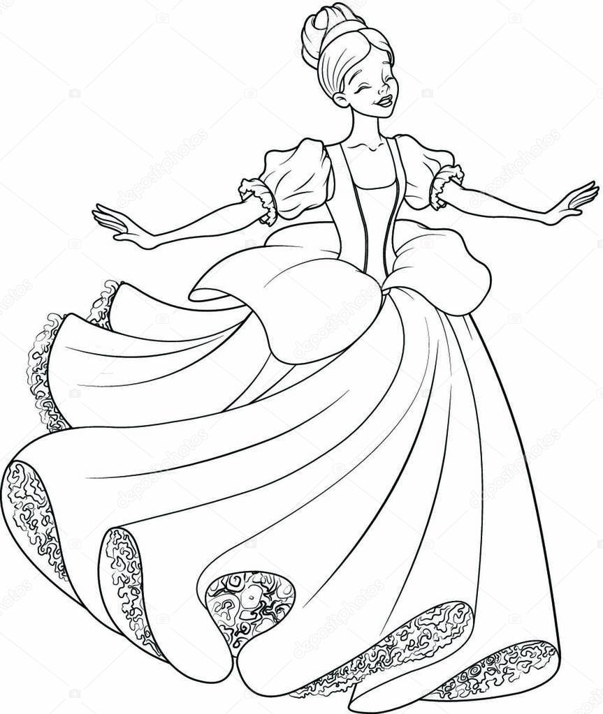 The royal ball dance of Cinderella 