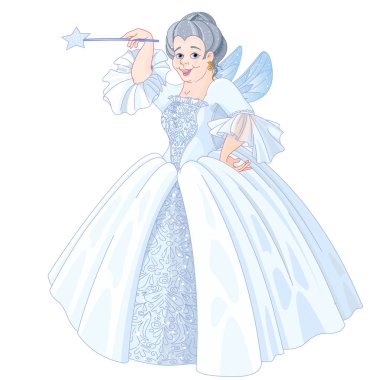 Download Fairy Godmother Cartoon Free Vector Eps Cdr Ai Svg Vector Illustration Graphic Art