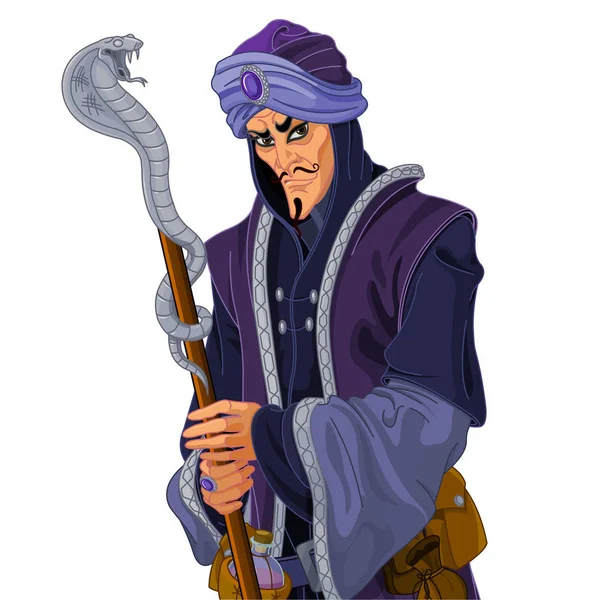 Arabian Nights verraderlijke vizier — Stockvector