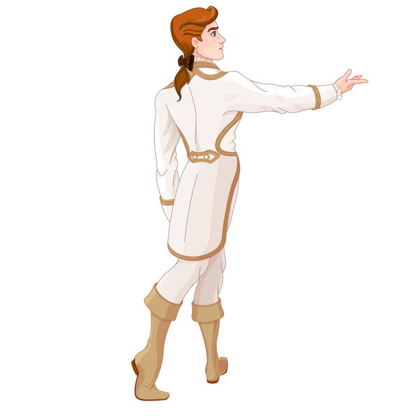 симпатичный молодой принц
