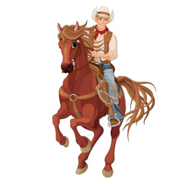 kovboy binicilik at