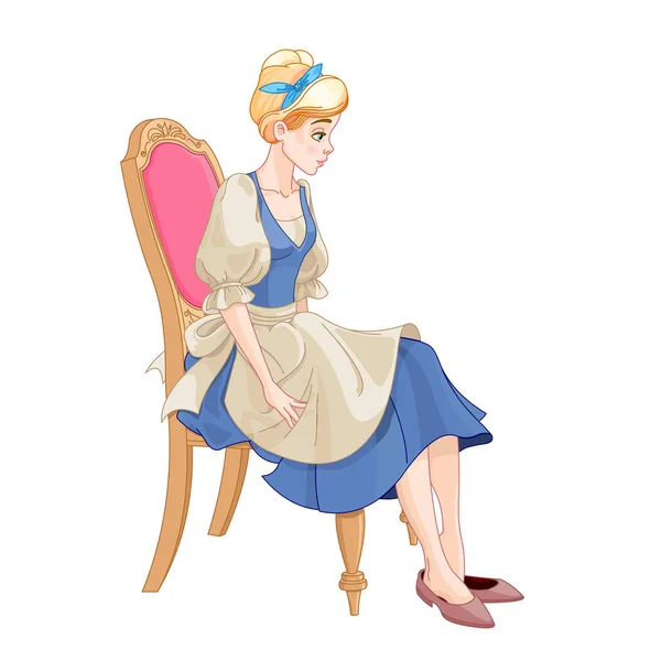 Cinderella cartoon imágenes de stock de arte vectorial | Depositphotos