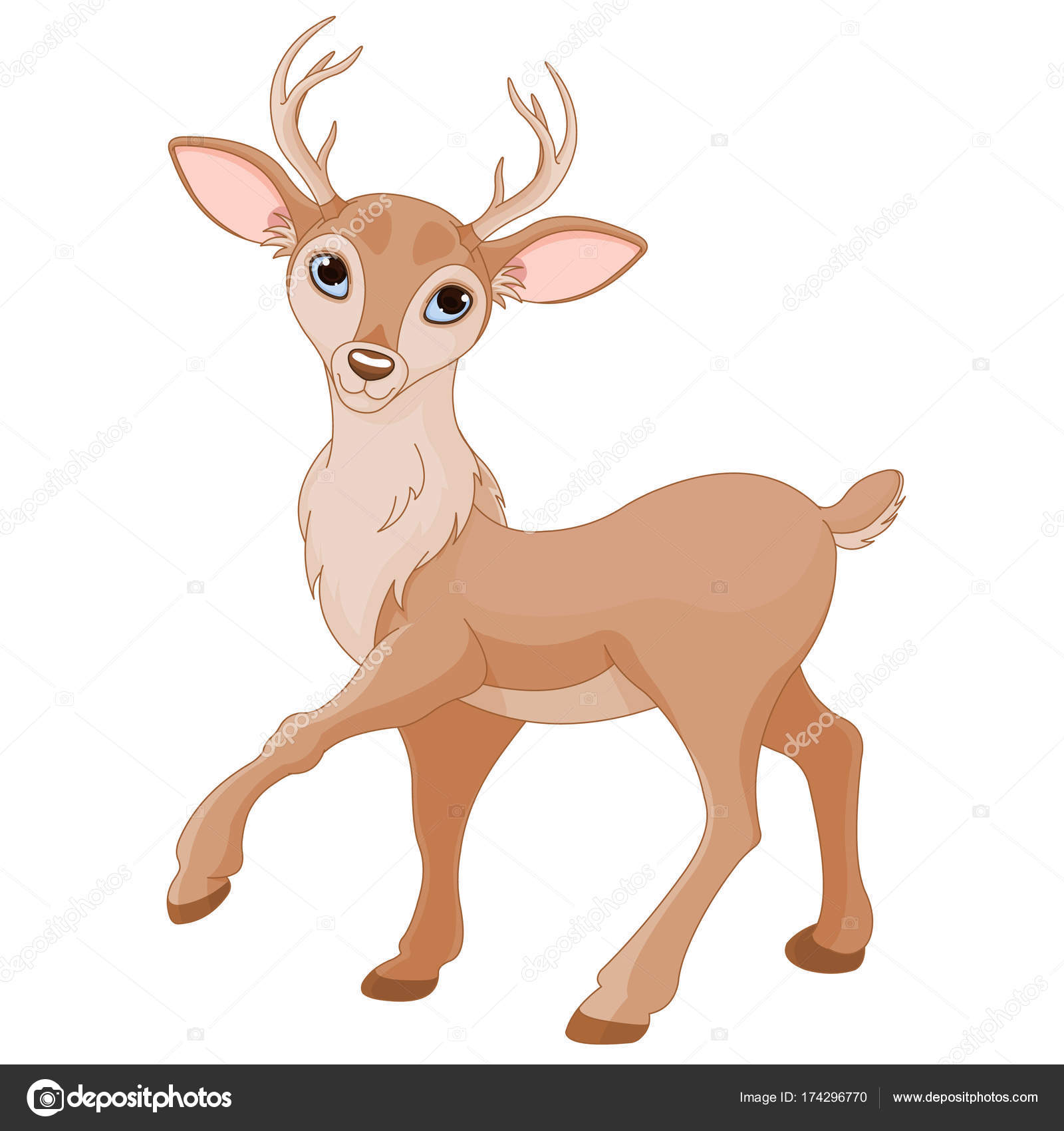 Cartoon deer Vector Art Stock Images | Depositphotos Cartoon deer Vector Art Stock Images | Depositphotos