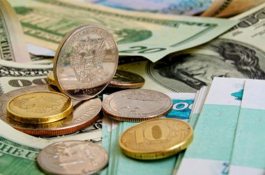 Rublesi Doları para spekülasyon.