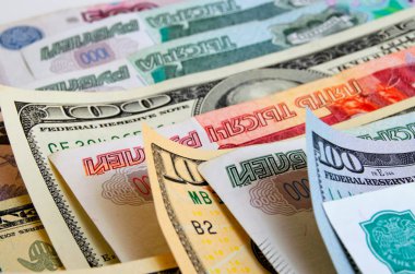 Para spekülasyon Rublesi Doları.