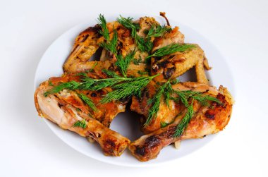 Fried chicken dereotu ile.