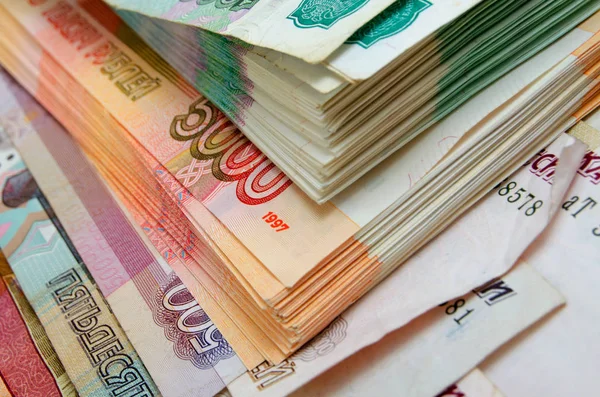 Russian rubles concept. — Stock Photo, Image