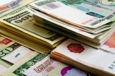 Rublesi Doları urrency spekülasyon.
