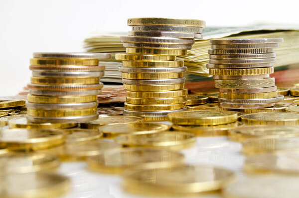 Монеты разных стран - концепция
.