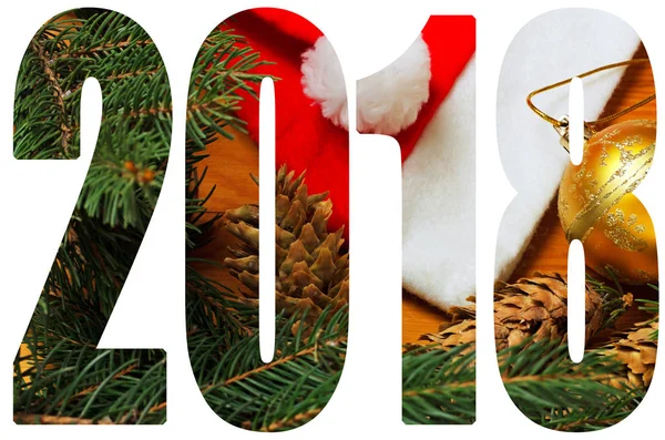 Vánoce a nový rok. — Stock fotografie