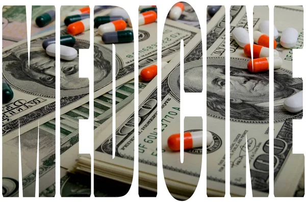 Spekulace Léky Farmaceutické Podvod Obavy — Stock fotografie