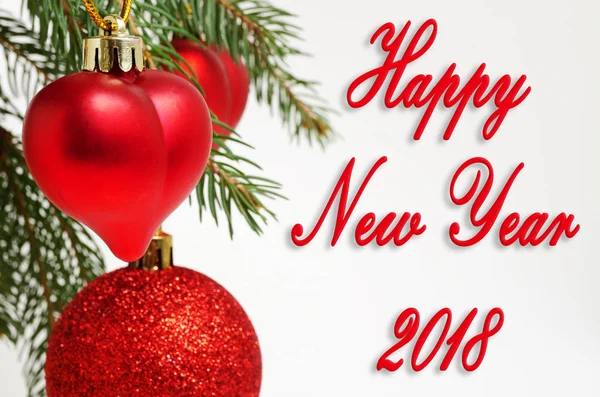 2018 Feliz Ano Novo . — Fotografia de Stock