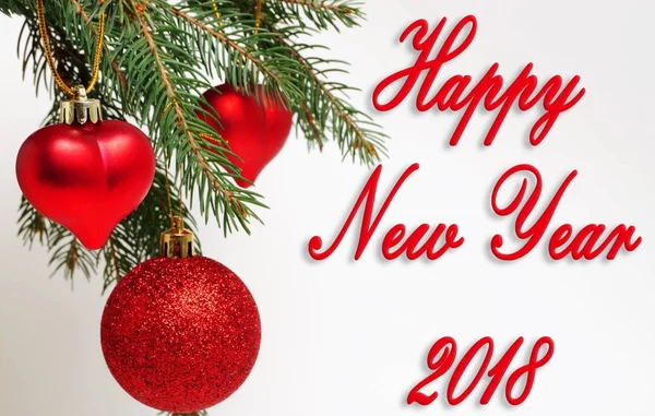 2018 Feliz Ano Novo . — Fotografia de Stock