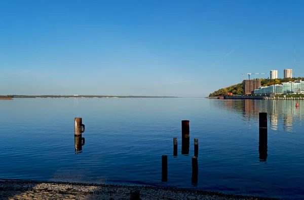 Cheboksary, Russie - Le 11 septembre 2019 : Cheboksary River Port a — Photo