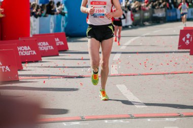 Son İşlemci Nova Poshta Kiev yarı maraton, 21 km uzaklıkta. 09 Nisan 2017