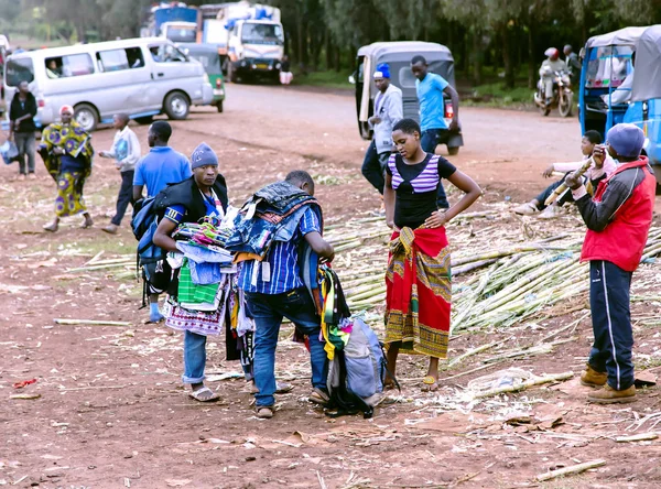 Typische straat markt in Arusha — Stockfoto