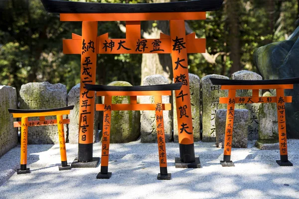 Small Thorium Gate in Temple of Fushimi Inari Taisha — Stock Photo, Image