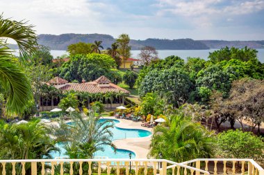 CENTRAL AMERİKA, COSTA RICA, GOLFO DEL PAPAGAYO, MAYIS, 24, 2014 - Kosta Rika 'daki dört yıldızlı Hotel Occidental Grang Papagayo, Orta Amerika