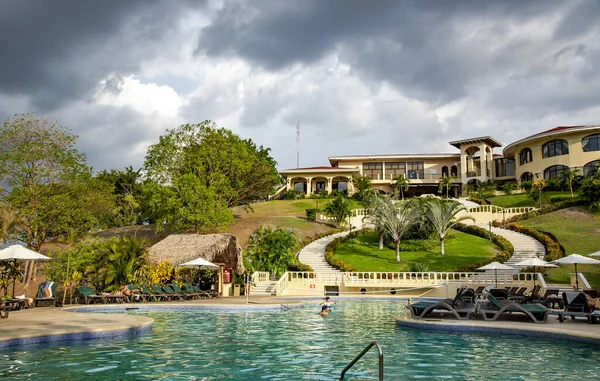 América Central Costa Rica Golfo Del Papagayo Maio 2014 Hotel — Fotografia de Stock
