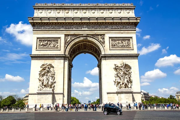 Francia Parigi Maggio 2014 Arco Trionfale Della Stella Uno Dei — Foto Stock