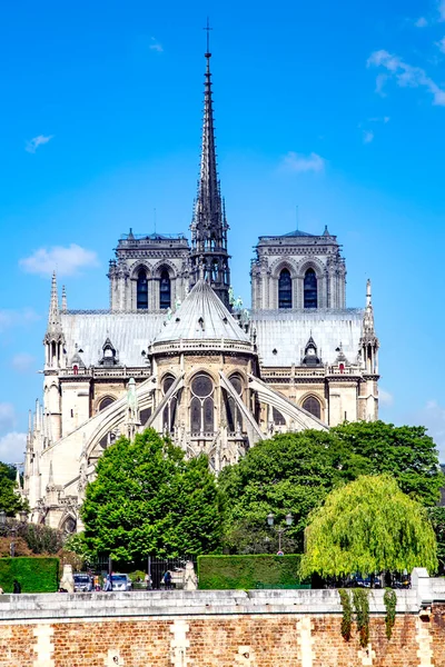 Francia París Mayo 2014 Notre Dame Paris Catedral Nuestra Señora —  Fotos de Stock