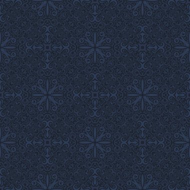 Seamless islam modeli. Vintage çiçek arka plan