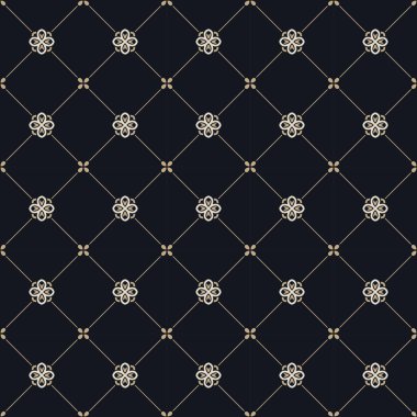 Seamless islam modeli. Vintage çiçek arka plan