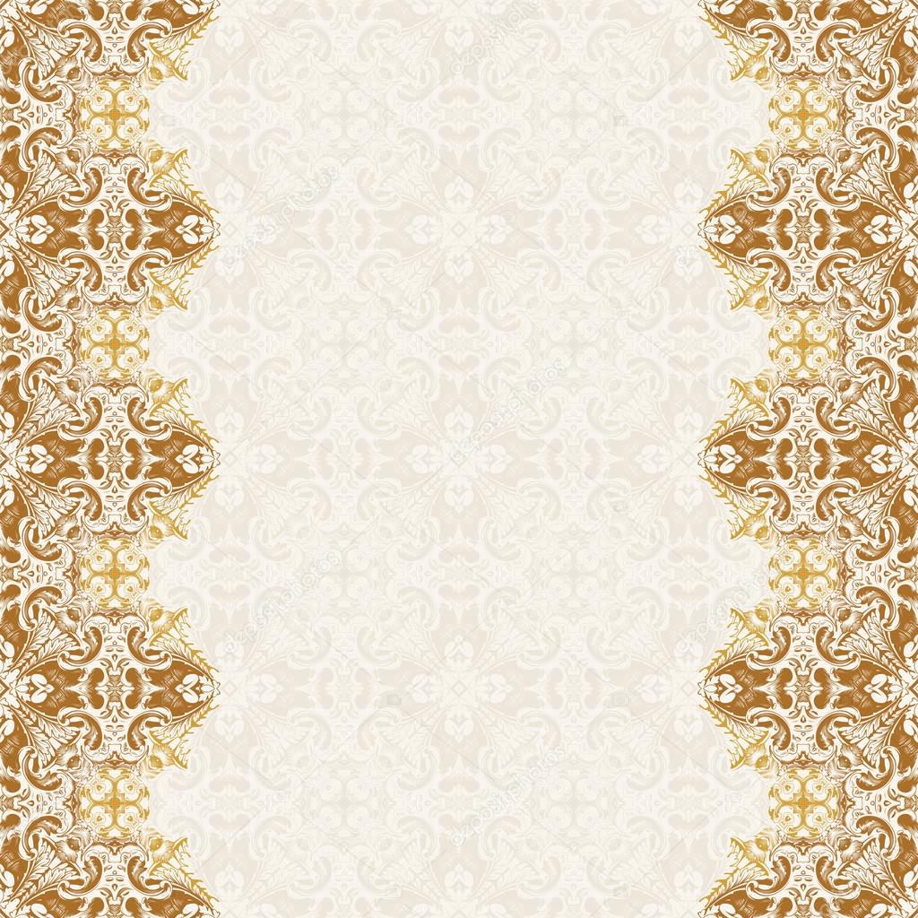 Vecteur De Bordure Sans Couture Orne Dans Le Style Oriental Modele Islam Image Vectorielle Par Extezy C Illustration