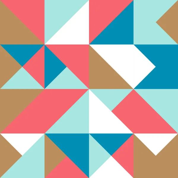 Geometrische einfache farbige nahtlose Muster. Abstraktes minimalistisches Plakat. Skandinavischer Hintergrund — Stockvektor