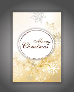 metin için yer ile zarif Noel arka plan