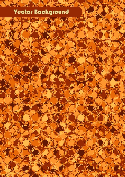 Laranja abstrato vetor fundo —  Vetores de Stock