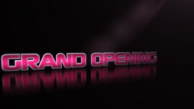 Önümüzdeki yakında promosyon reklam metin için büyük açılış grand mevsimlik veya tatil olayları satış ve indirimler Hd ayak.