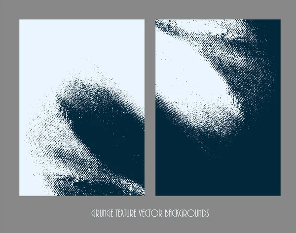 Grunge textúra kék háttér. Vektoros illusztráció. Szutykos roug — Stock Vector