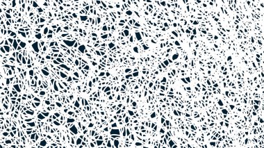 Soyut kaotik desen. Vektör çizim. Düzensiz rasgele 