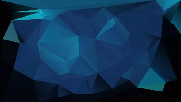 Modré nízké polygonální textury futuristické vektor — Stockový vektor