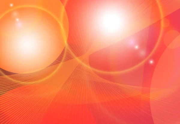 Ljusa orange fantasy vector bakgrund — Stock vektor